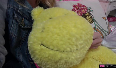 Teen tattoed cute babe used, swallows dick, gets savagely fucked and knocked up