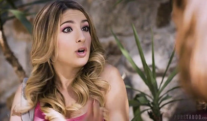 18+ Kristen Scott seduces her friend's boyfriend and lets him cum on her belly