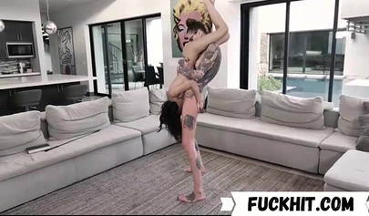 Milf teacher scolds a rebellious teen brunette and teaches her a rough lesson