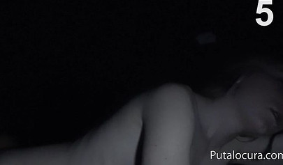 Lusty teen sucking and fucking multiple cocks in gloryhole and swallowing cum