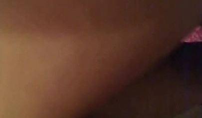 Cute amateur teen schoolgirl takes a big hard cock in both of her young holes