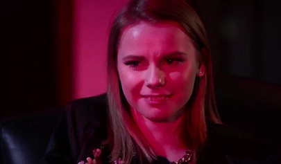 Cute petite nubile slobbers on his shaft before taking it deep in her wet pussy