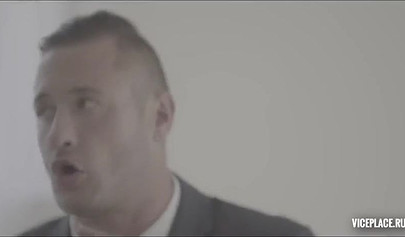 Redhead schoolgirl teenie slobbers on a big cock before having her pussy pounded