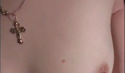 Horny teen gets groped and then her panties are pulled down before she's pounded