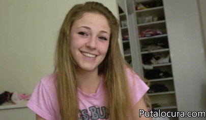 Dirty old bastard gets his hands on a submissive cutie and fucks her holes hard