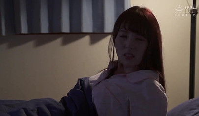 Submissive Asian cutie has her bedroom invaded and her tits are then sucked on