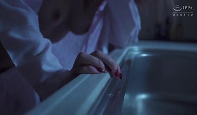 Submissive Asian cutie has her bedroom invaded and her tits are then sucked on