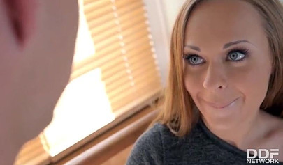 Teen pornstar Katarina Muti is eager to take this big hard dick inside her body