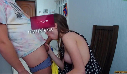 Young busty teen girl fucks like a slut on the webcam while people are watching