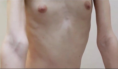 Blonde teen with small tits services her boyfriend in the bathtub and they fuck