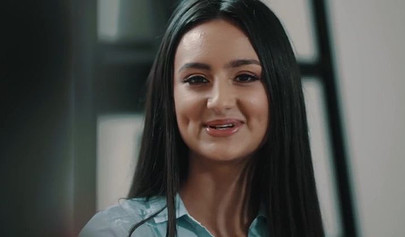 Ravishing nubile Eliza Ibarra takes a big older cock in her mouth and her pussy