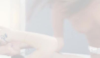 Two dashing teens lick and finger each others pussies in a steamy lesbian sex