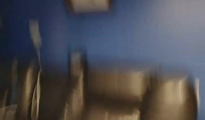 Beautiful amateur blonde teenie gives an amazing blowjob while rubbing her pussy