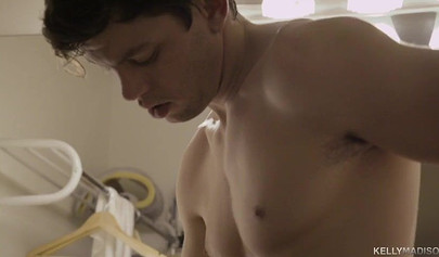 Astonishing blonde teen with perfect tits fucked hard before swallowing his cum