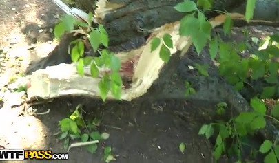 Fat ass of teen gets absolutely destroyed by a horny stud with a big fat dick