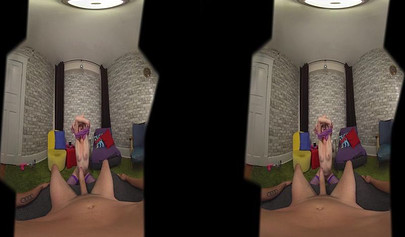 Tiny teen tries sucking on a massive cock but she ends up choking on it harshly