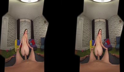 Tiny teen tries sucking on a massive cock but she ends up choking on it harshly