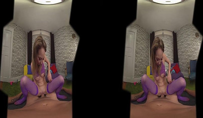 Tiny teen tries sucking on a massive cock but she ends up choking on it harshly