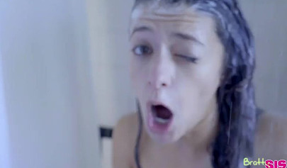 She throws that ass back up on his cock and then she rides it hard like a champ