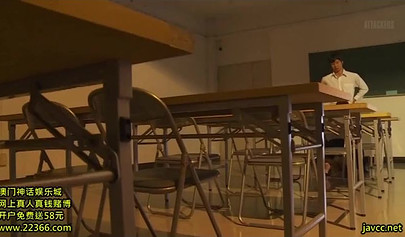 Asian teenager enjoys getting her tight little pussy drilled hard by a old man