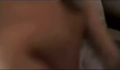 Beautiful amateur blonde teen slobbers on his big cock and has her pussy railed