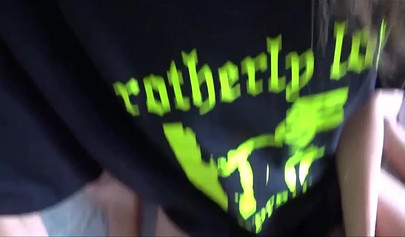 Gorgeous teen stepsister fools around and ends up with a hard cock in her pussy