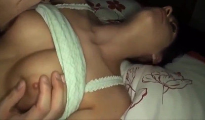 Horny amateur brunette teen gets licked and sucks his cock before riding it hard