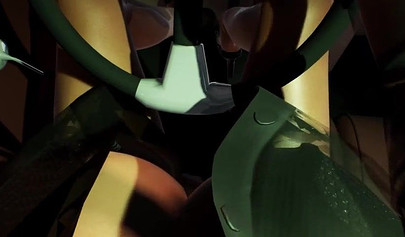 Dark-skinned teenie with perfect round tits has her pussy hammered by a big cock