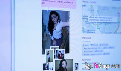 Amateur black-haired nubile impaled balls deep on his hard cock after a blowjob