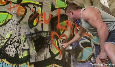 Beautiful blonde nubile gives an amazing blowjob and has her pussy pounded hard