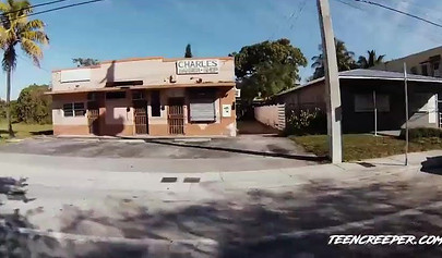 Petite teen Mary Jane Wilde chokes on a hard cock before being pounded balls deep