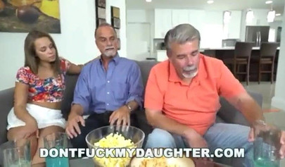 Teenage whore takes an old dick in her mouth before letting it impale her ass