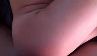 Skinny blonde nubile stepsister with perky tits sucks his cock and rides it hard