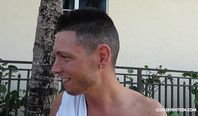 Brunette teen with small tits chokes on a big fat cock before being pounded deep