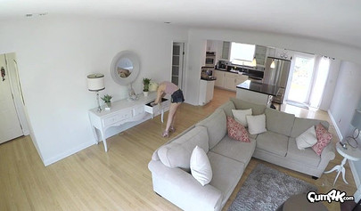 Dazzling petite blonde teen impaled on a huge cock and creampied multiple times