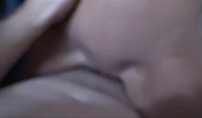 Two skinny dark-haired teens lick each other before being impaled by his cock