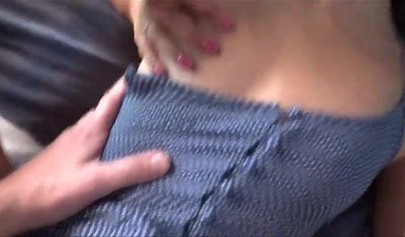 Two skinny dark-haired teens lick each other before being impaled by his cock