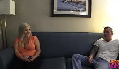 Big tit teen sister gets fucked and sucks a dick for fun and cause she loves sex