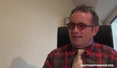 Old boss has hardcore sex with his young teenage employee and the bitch loves it