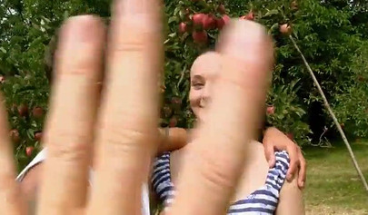 Tiny teen Lucie sucks a dick and gets fucked in public before getting a facial