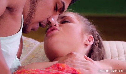 Teen slut Alessandra Jane debuts in her first interracial fuck and she loves it