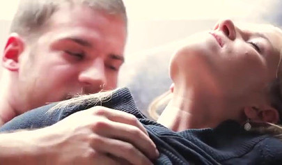 Sweet teen gets her pussy licked and then fucks until she gets that warm load