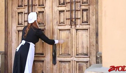 Innocent teen experiences real sex in a brutal sucking and fucking porn video