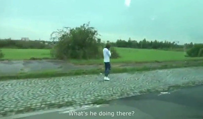 Hot brunette busty teen goes Pokemon hunting and ends up nicely fucked in a van