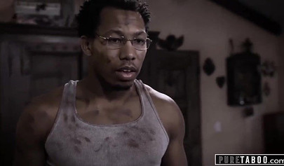 Blind teen blonde tricked by a fake doctor into getting her cunt creamed up