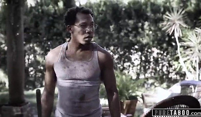 Blind teen blonde tricked by a fake doctor into getting her cunt creamed up