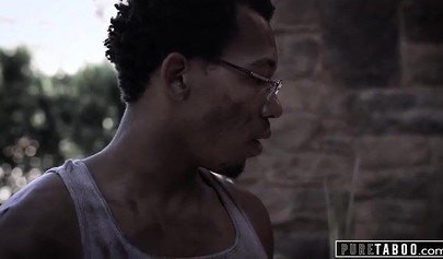 Blind teen blonde tricked by a fake doctor into getting her cunt creamed up