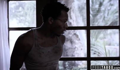 Blind teen blonde tricked by a fake doctor into getting her cunt creamed up