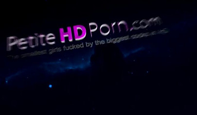 Small teen slut gets her titties oiled up before she sucks and fucks a big dick