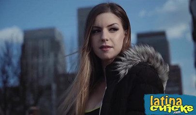 Hot sexy teen Zoe Doll is picked up on the street and then she sucks and fucks